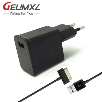 5 В 2A ЕС Plug Пътуване Стена Зарядно + 30pin USB Кабел За Samsung Galaxy Tab 2 3 7,0 8,9 10,1 Забележка 2 Таблети P1000