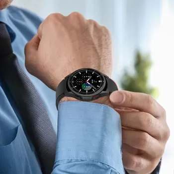 Силиконов Ремък За Samsung GalaxyWatch 5/Watch5 Pro Watch4 40 мм 44 мм Смарт Каишка За Часовник Гривна Watch4 Класически 42 46 мм Каишка