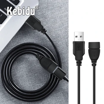 Kebidu USB 2.0 Мъже и Жени USB Кабел 1,5 м, 3 м и 5 м Удължител за Кабел на Проводници на Супер Скорост на Синхронизация на Данни Удължител За Преносими КОМПЮТРИ