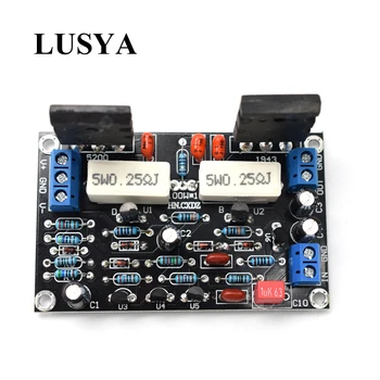 Lusya нова тръба 2SC5200 + 2SA1943 Моноканальный HI-FI Аудио Усилвател Такса 100 W DC 35 НА C1-001